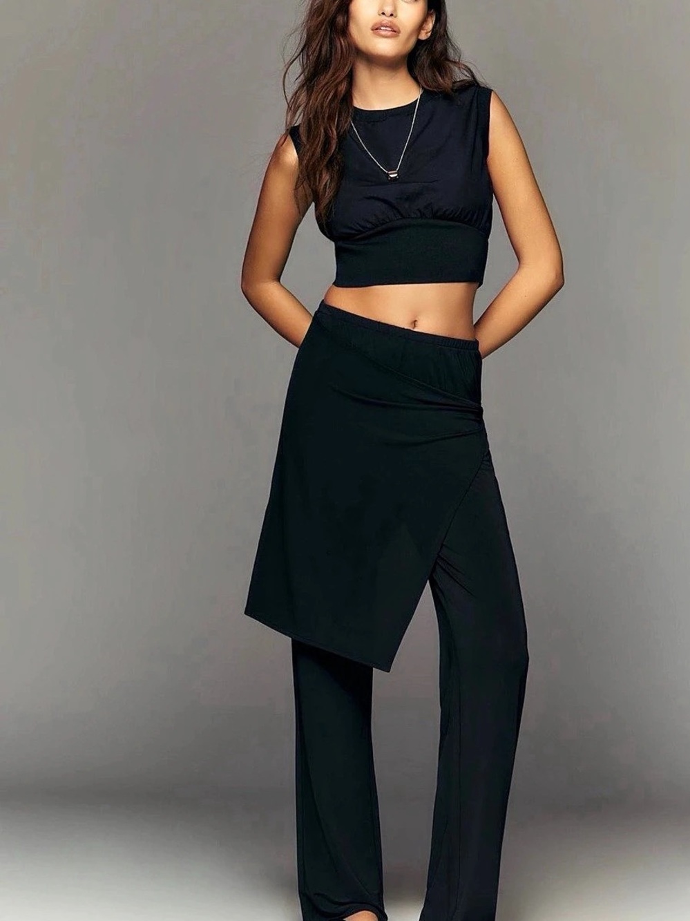 Free People Wrap Skirt Pants- NWT